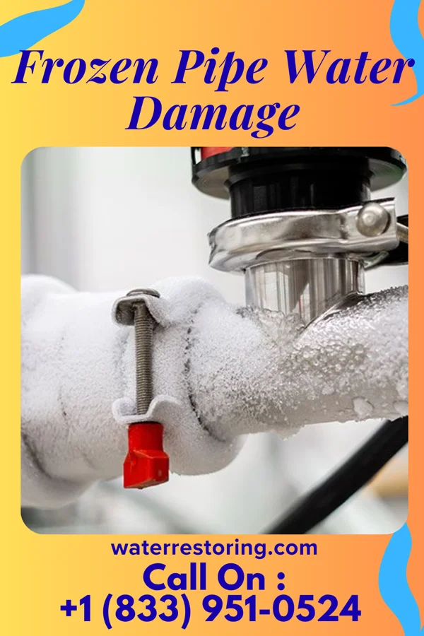 Frozen Pipe Water Damage in Champaign, IL